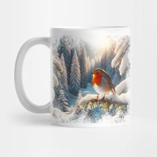 Christmas Robin Mug